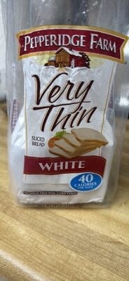Pepperidge Farm Very Thin White Bread package