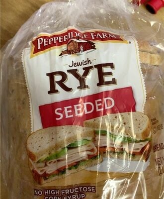 Pepperidge Farm Jewish Rye Seeded Bread package