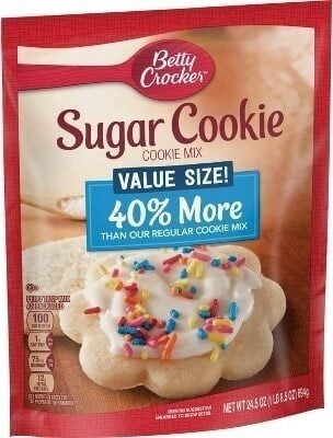 Betty Crocker Sugar Cookie Mix package