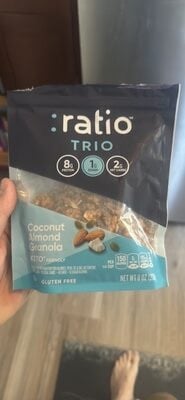 Ratio Trio Toasted Coconut Granola package
