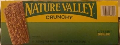 Nature Valley Crunchy Oats 'n Honey Granola Bars packaging