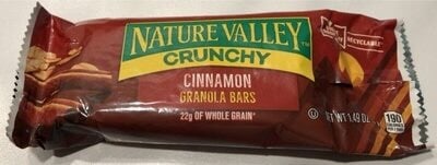 Nature Valley Crunchy Cinnamon Granola Bar package