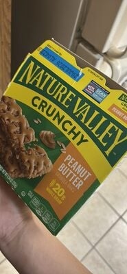 Nature Valley Peanut Butter Crunchy Granola Bars package
