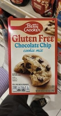 Betty Crocker Gluten Free Chocolate Chip Cookie Mix packaging