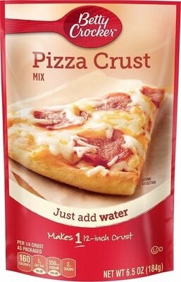 Betty Crocker Pizza Crust Mix package