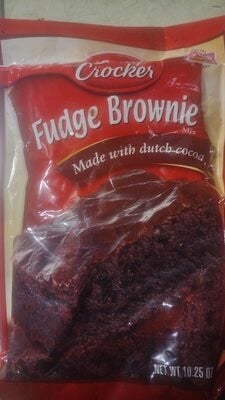 Betty Crocker Fudge Brownie Mix packaging