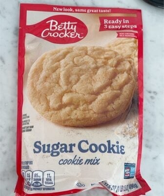 Betty Crocker Sugar Cookie Mix package