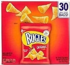 Bugles Original Crispy Corn Snacks packaging