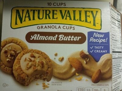 Nature Valley Almond Butter Granola Cups package