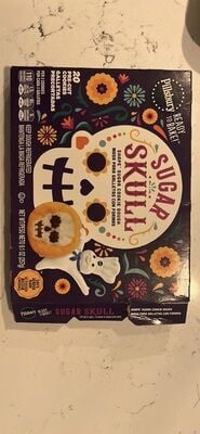 Pillsbury Skull Shape Sugar Cookie Dough packaging