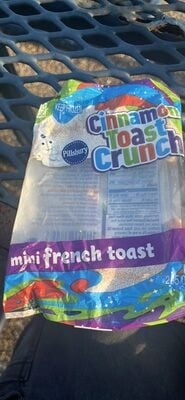 Pillsbury Cinnamon Toast Crunch Frozen Mini French Toast package
