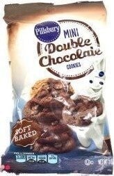 Pillsbury Mini Double Chocolate Soft Baked Cookies package