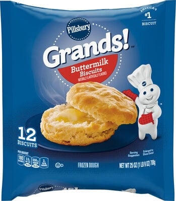 Pillsbury Grands! Buttermilk Breakfast Biscuits Frozen Dough package