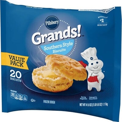 Pillsbury Grands! Southern Style Breakfast Biscuit Dough Value Pack package