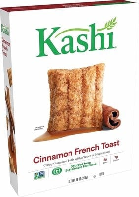 Kashi Toasted Cinnamon Crisp Cereal package
