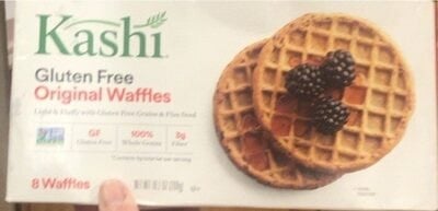 Kashi Waffles Gluten Free Original package