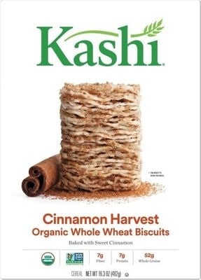 Kashi Organic Cereal Promise Cinnamon Harvest package