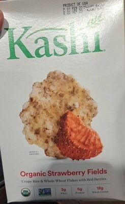 Kashi Organic Cereal Strawberry Fields package
