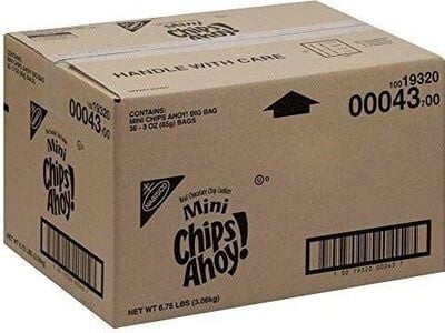 Chips Ahoy! Cookies-Single Serve Big Bag 1x3 Oz packaging