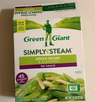 Green Giant Green Beans & Almonds packaging