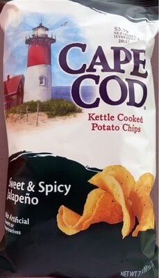 Cape Cod Sweet & Spicy Jalapeno Chips package