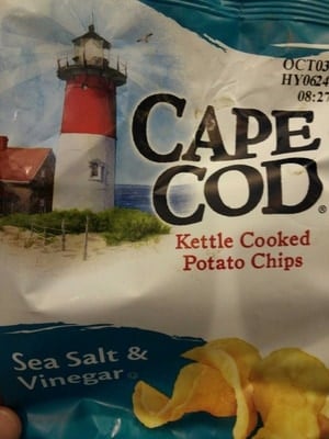 Cape Cod Sea Salt & Vinegar Chips package