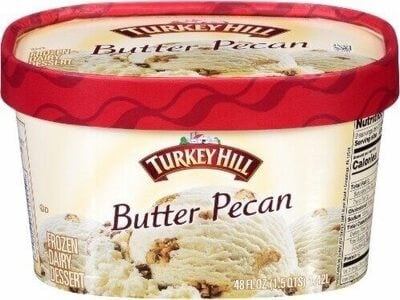 Turkey Hill Butter Pecan Frozen Dairy Dessert package