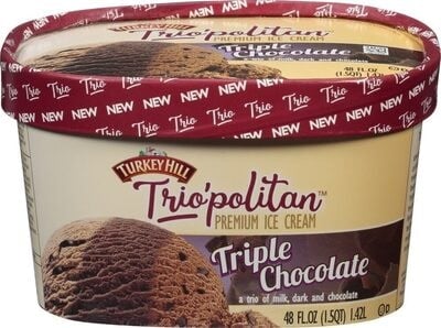 Turkey Hill Triple Chocolate Premium Ice Cream package