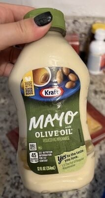 Kraft Mayo With Olive Oil packaging
