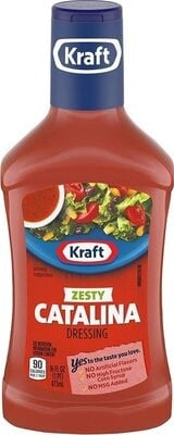 Kraft Zesty Catalina Dressing packaging