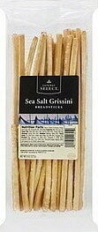 Signature Select Sea Salt Breadsticks package