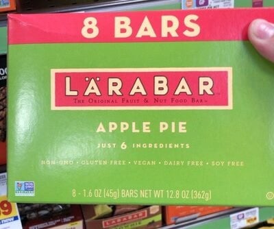 Larabar Apple Pie Gluten-Free Snack Bars package
