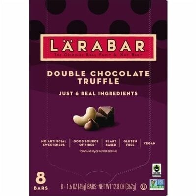 Larabar Double Chocolate Truffle Fruit And Nut Bar packaging