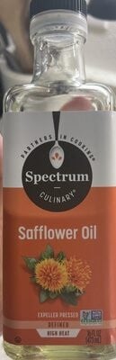 Spectrum Safflower Oil packaging