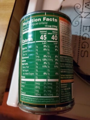 Del Monte Mixed Vegetables packaging