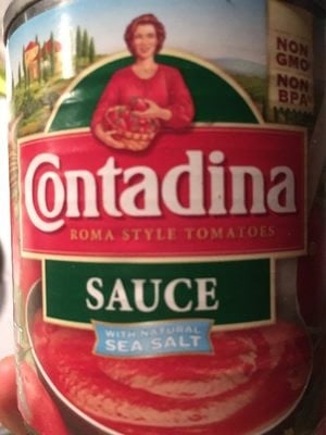 Contadina Sauce With Natural Sea Salt packaging
