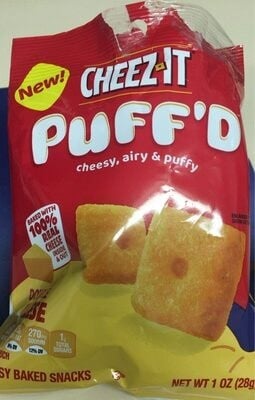 Cheez-It Double Cheese Cheesy Baked Snacks package