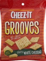 Cheez-It Sharp White Cheddar Crunchy Snack Crackers package