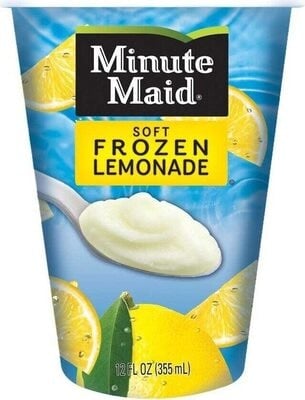 Minute Maid Lemonade Soft Frozen Juice package