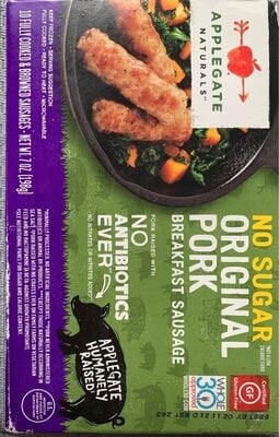 Applegate Original Pork Breakfast Sausage package
