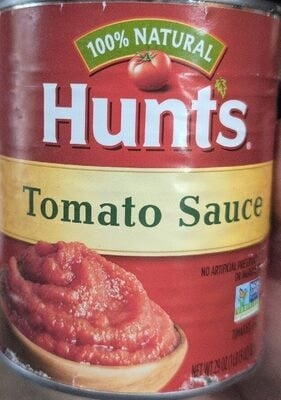 Hunt's Tomato Sauce packaging