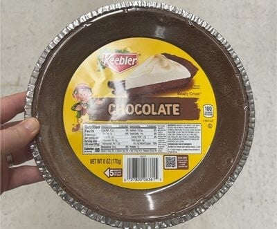 Keebler Size Chocolate Pie Crust package