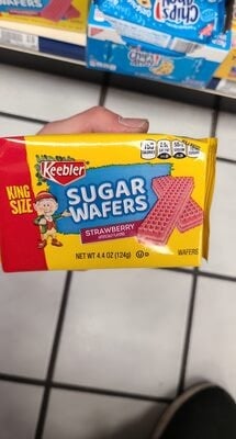 Keebler Strawberry Sugar Wafers package