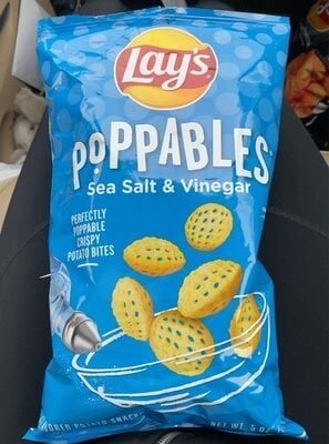 Lay's Sea Salt & Vinegar Flavored Potato Snacks package