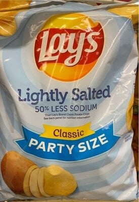 Lay's Classic Lightly Salted Potato Chips package