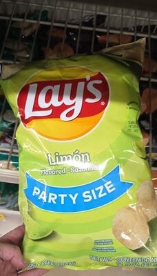 Lay's Limon Flavored Potato Chips package