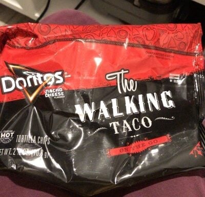 Doritos Nacho Cheese Flavored Tortilla Chips package