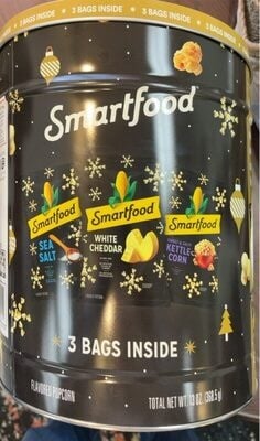 Smartfood Flavored Popcorn packaging