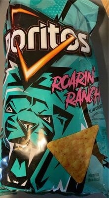 Doritos Roarin' Ranch Flavored Tortilla Chips package