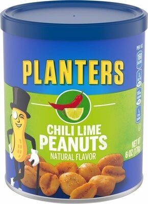 Planters Chili Lime Peanuts package